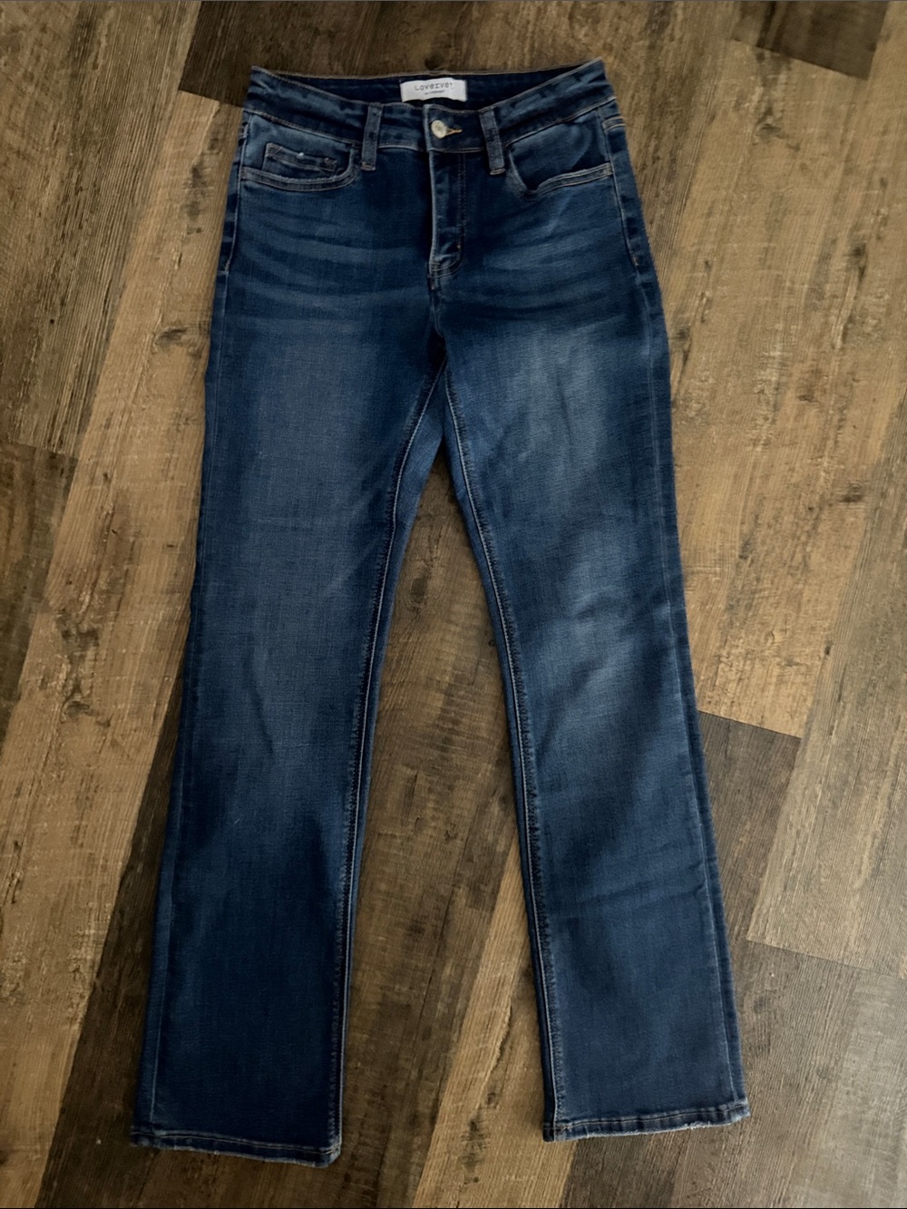 Lovervet Straight-Leg Jeans Sz 3/26 NWOT